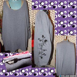 COPY - Simply Vera Long Sleeve Gray Top